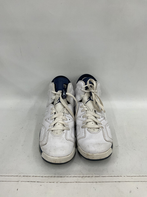 Vist Large View of Product Image Which is Used Jordan Basketball Shoes M White Youth 06.0