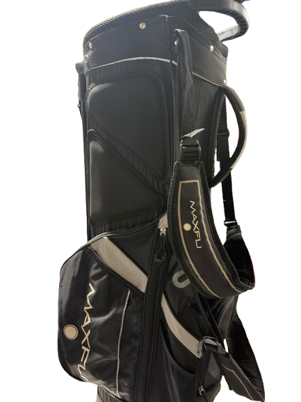Vist Large View of Product Image Which is Used Maxfli 6-PORT STAND BAG Mens Stand Bag Black