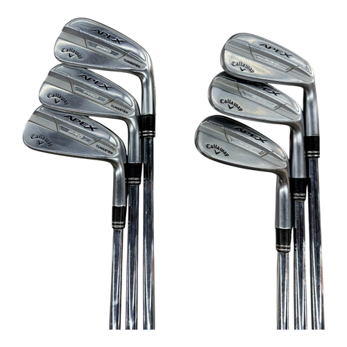 Vist Large View of Product Image Which is Used Callaway APEX PRO FORGED 2021 Mens Iron Set RH 5I-PW