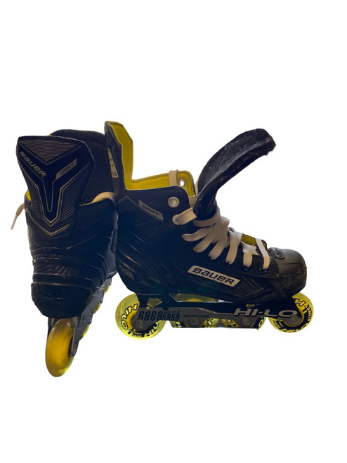 Vist Large View of Product Image Which is Used Bauer DART Junior Aggressive Skates Black Junior 02