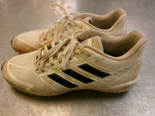 Vist Large View of Product Image Which is Used Adidas ICON BB/SB Cleats White Senior 9