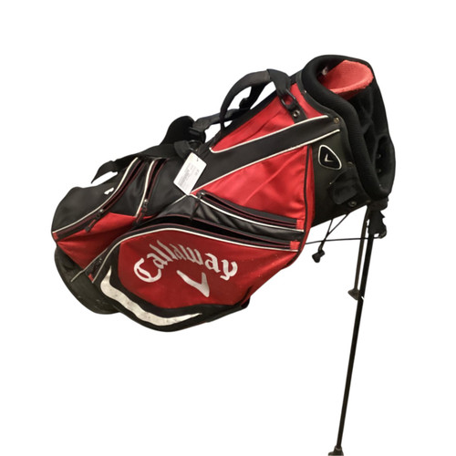 Vist Large View of Product Image Which is Used Callaway CALLAWAY Mens Stand Bag Red