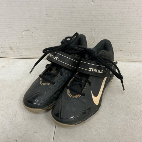 Vist Large View of Product Image Which is Used Nike FASTFLEX TROUT BB/SB Cleats Black Junior 01.5