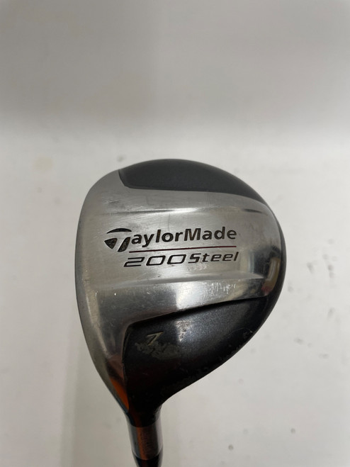 Vist Large View of Product Image Which is Used Taylormade 200 STEEL Mens Fairway Wood LH 7 Wood