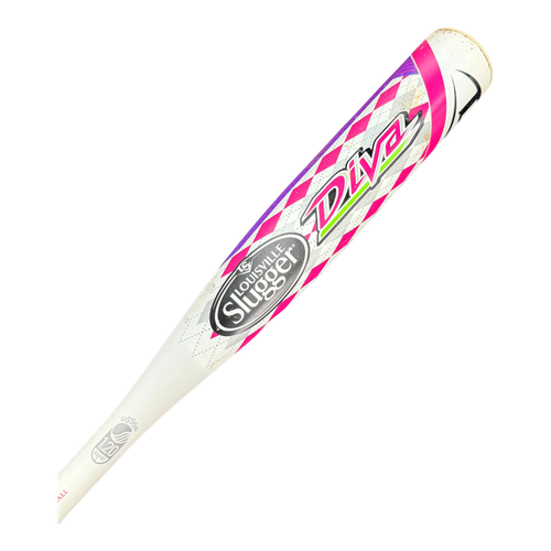Vist Large View of Product Image Which is Used Louisville Slugger DIVA BB/SB Fastpitch Bat 28"