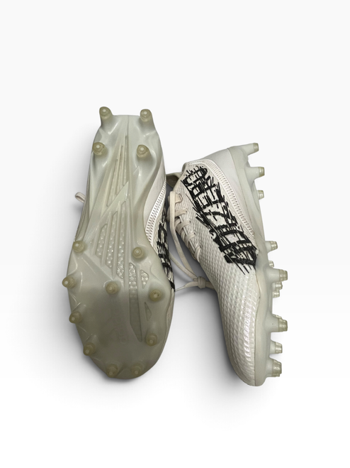 Vist Large View of Product Image Which is Used Adidas Adult FB Cleats White Senior 8