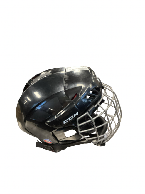 Vist Large View of Product Image Which is CCM 50 Helmet Cage Combo Black SM