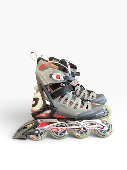 Vist Large View of Product Image Which is Used Rollerblade CROSSFIRE XT Senior Rec Fitness Skates Grey Senior 11.5