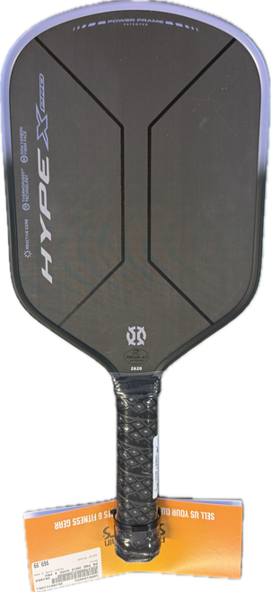 Vist Large View of Product Image Which is Used Onix HYPE X PRO Pickleball Racquet Black
