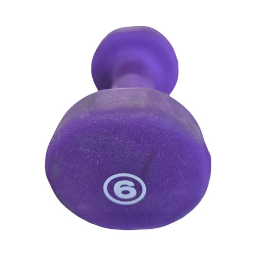 Vist Large View of Product Image Which is Used 6 LB HEX DUMBBELL Hex Dumbbell (Each) 6 lb