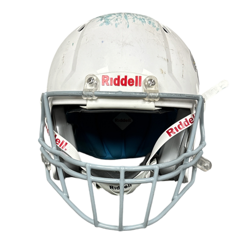 Vist Large View of Product Image Which is Used Riddell VICTORI I Football Helmet White S/M