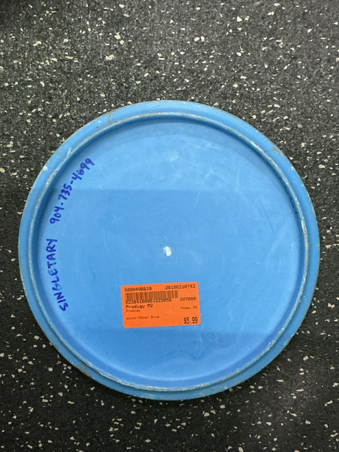 Vist Large View of Product Image Which is Used Prodigy M2 Disc Golf Mid Range Royal Blue