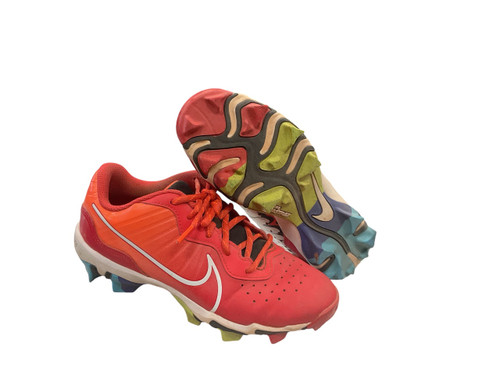 Vist Large View of Product Image Which is Used Nike DIMOND BB/SB Cleats Red Senior 5