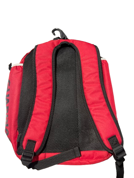 Vist Large View of Product Image Which is Used GUADIAN ROOKIE BACKPACK BB/SB Player Backpack Red
