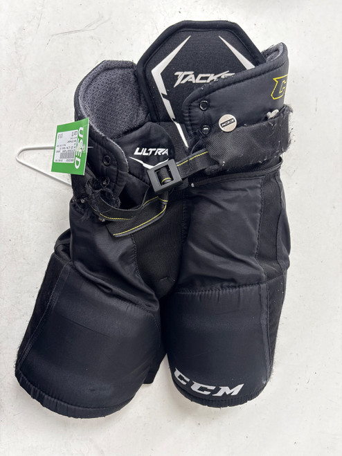 Vist Large View of Product Image Which is Used CCM ULTRA TACKS Youth Pant Black MD