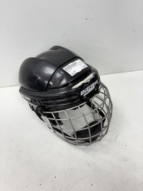 Vist Large View of Product Image Which is Used Bauer 2100 Helmet Cage Combo Black SM