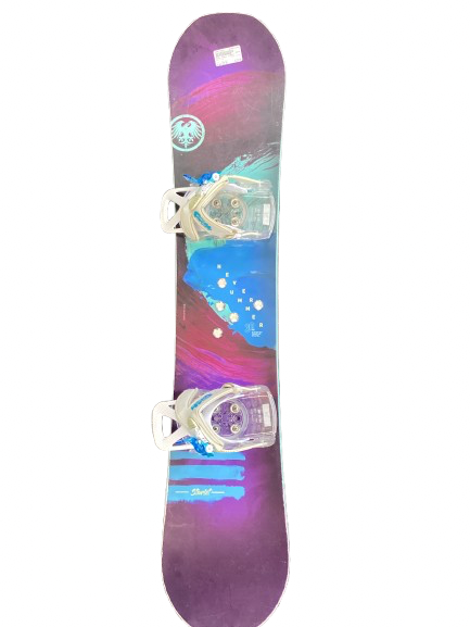 Vist Large View of Product Image Which is Used Never Summer STARLET Girls Board/Binding Wine Red 125 cm