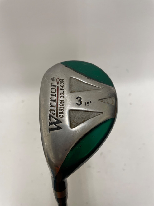 Vist Large View of Product Image Which is Used Warrior CUSTOM GOLF Mens Hybrid Club LH 3 Hybrid