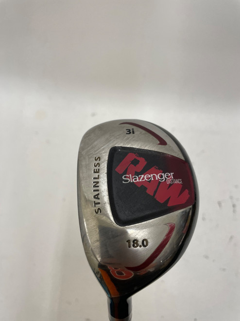 Vist Large View of Product Image Which is Used Slazenger RAW DISTANCE Mens Hybrid Club LH 3 Hybrid