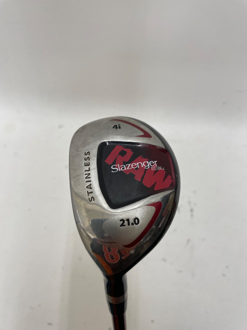 Vist Large View of Product Image Which is Used Slazenger RAW DISTANCE Mens Hybrid Club LH 4 Hybrid