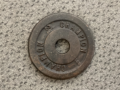 Vist Large View of Product Image Which is Used Standard Plate (Each) 2.5 lb