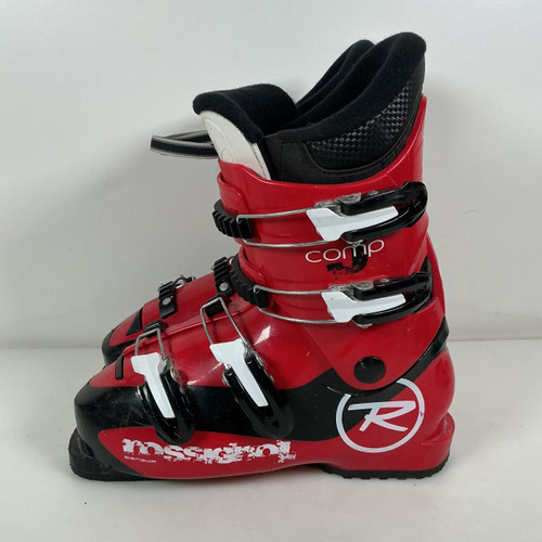 Vist Large View of Product Image Which is Used Rossignol COMP J BOOT Boys DH Ski Boot 245 MP - M06.5 - W07.5