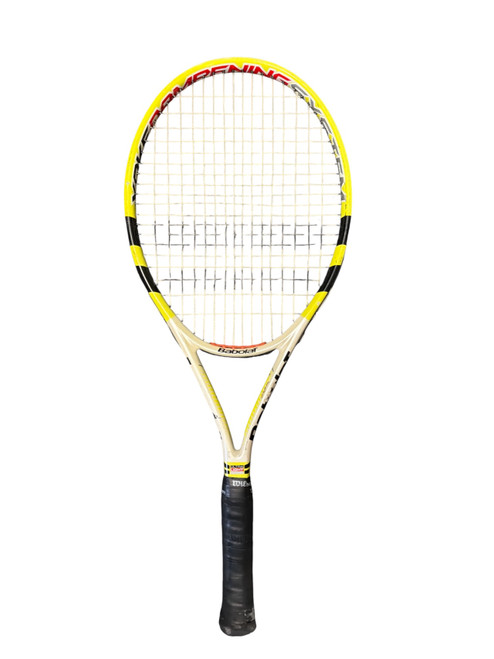 Vist Large View of Product Image Which is Used Babolat YOKE Adult Tennis Racquet Yellow Unknown
