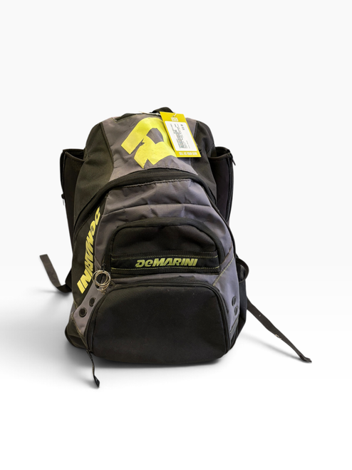 Vist Large View of Product Image Which is Used Demarini BLACK BACKPACK BB/SB Player Backpack Black