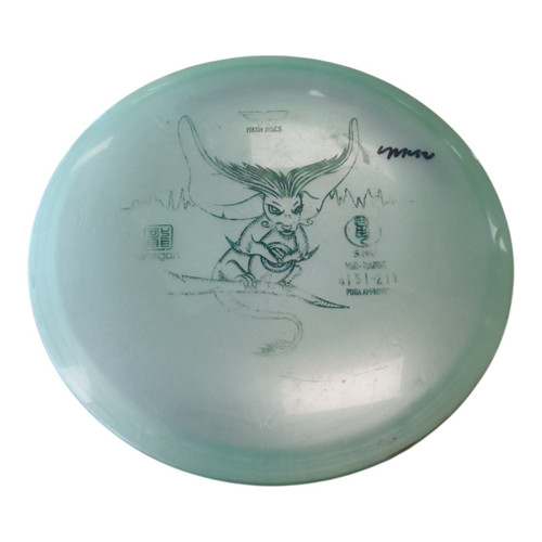 Vist Large View of Product Image Which is Used DRAGON Disc Golf Mid Range Green