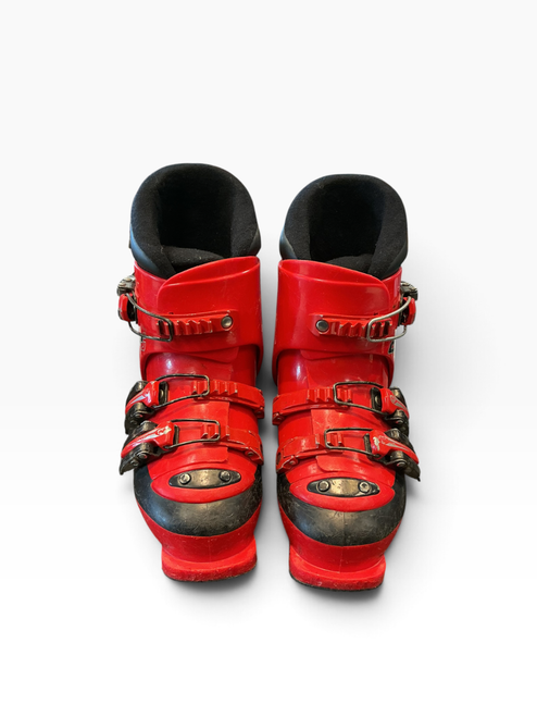 Vist Large View of Product Image Which is Used Rossignol COMP J Boys DH Ski Boot Red 185 MP - Y12