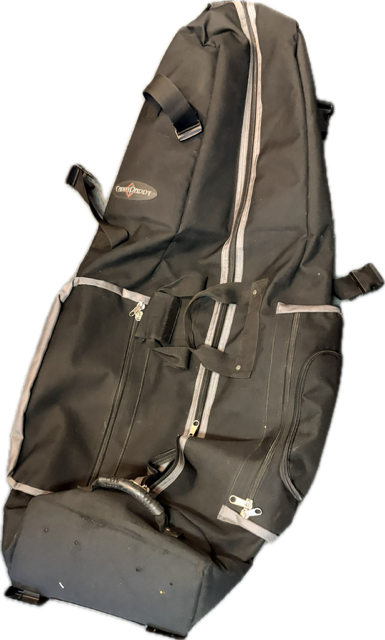 Vist Large View of Product Image Which is Used CADDY DADDY Travel Golf Bag Black