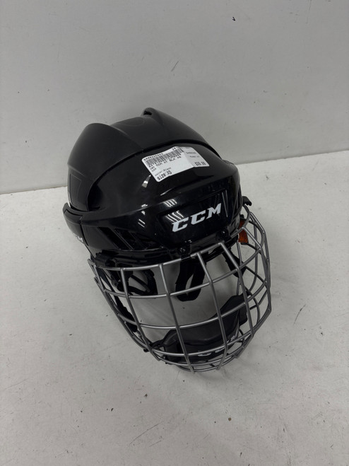 Vist Large View of Product Image Which is Used CCM XT Helmet Cage Combo Black XS