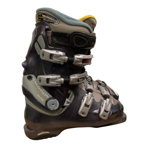 Vist Large View of Product Image Which is Used Salomon EVOLUTION Mens DH Ski Boot Black 305 MP - M12.5