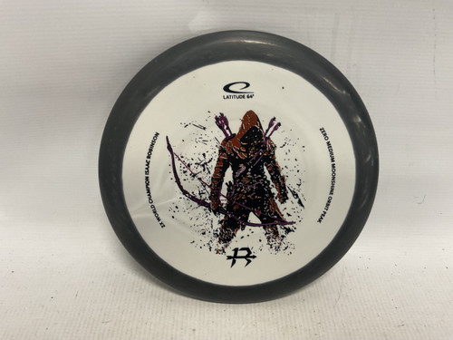 Vist Large View of Product Image Which is Used Latitude 64 ISAAC ROBINSON Disc Golf Putter White