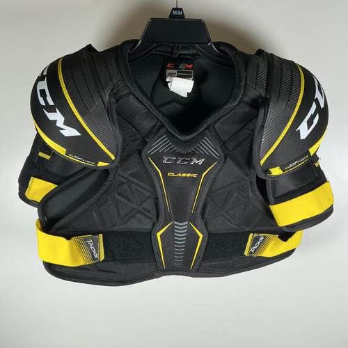 Vist Large View of Product Image Which is Used CCM TACKS CLASSIC Shoulder Pads Sr MD
