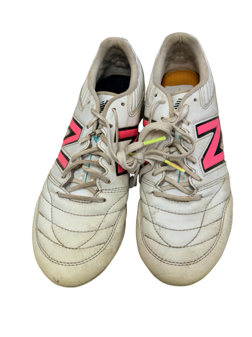 Vist Large View of Product Image Which is Used New Balance 442 V2 PRO FG MS41FMWH Soccer Cleats White Size 6.5