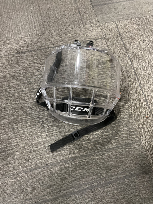 Vist Large View of Product Image Which is Used CCM FV1 FULL VISOR Hockey Full Visor SM