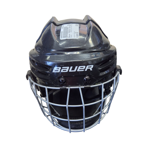 Vist Large View of Product Image Which is Used Bauer PRODIGY YOUTH HELMET COMBO Helmet Cage Combo Black One Size