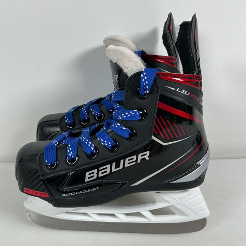 Vist Large View of Product Image Which is Used Bauer LIL ROOKIE  ADJUSTABLE  Hockey Skate