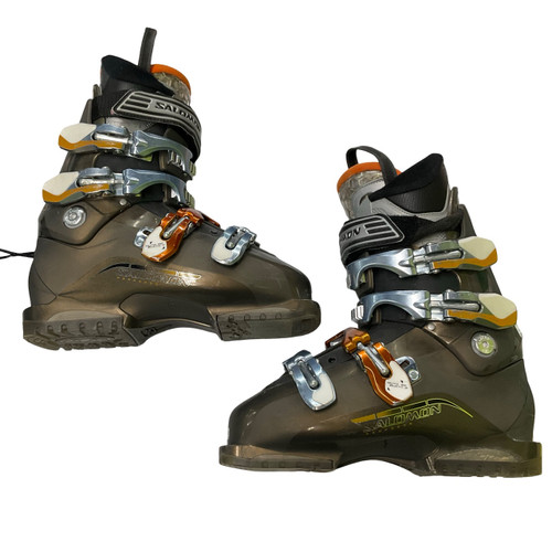 Vist Large View of Product Image Which is Used Salomon PERFORMA 8 Mens DH Ski Boot Grey 255 MP - M07.5 - W08.5