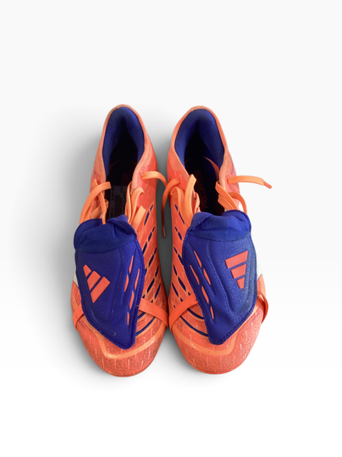 Vist Large View of Product Image Which is Used Adidas Predators Orange Senior 7.5