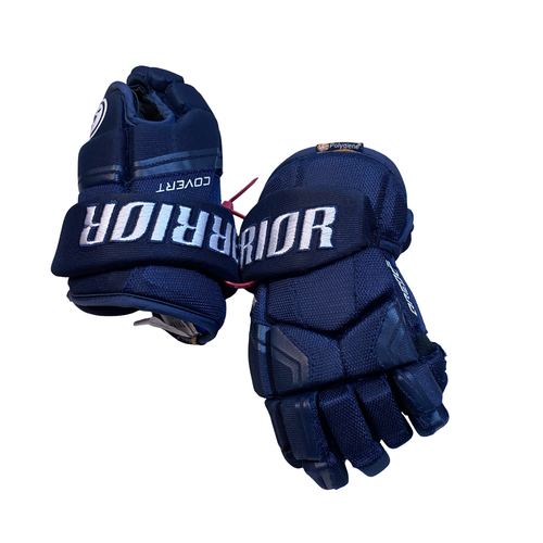 Vist Large View of Product Image Which is Used Warrior COVERT CUFF Youth Gloves Navy Blue 9"