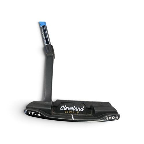 Vist Large View of Product Image Which is Cleveland Classic Collection putter at address