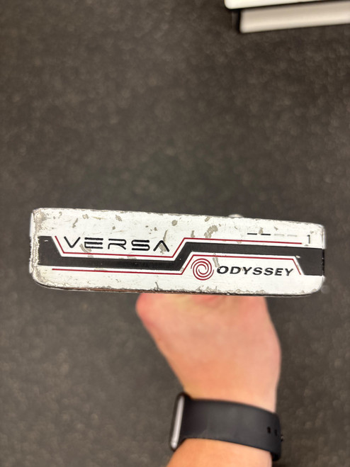 Vist Large View of Product Image Which is Used Odyssey VERSA 1 Mens Putter RH