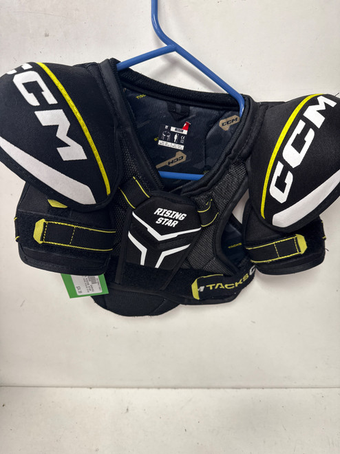 Vist Large View of Product Image Which is Used CCM TACKS RISING STAR Youth Shoulder Pads MD
