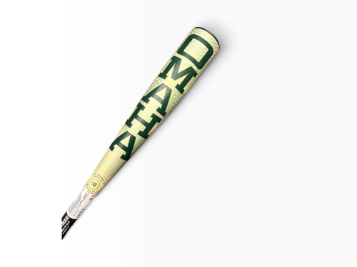 Vist Large View of Product Image Which is Used Louisville Slugger OMAHA BB/SB USA 2 5/8 Bat 30"