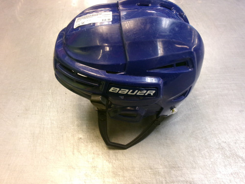 Vist Large View of Product Image Which is Used Bauer PRODIGY Hockey Helmet Only Royal Blue SM