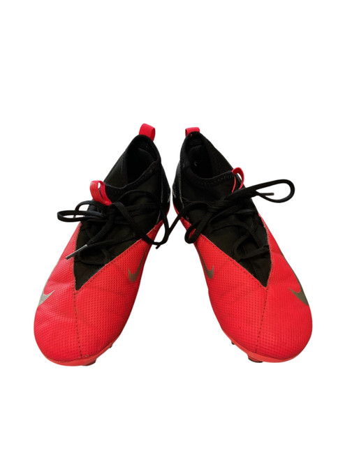 Vist Large View of Product Image Which is Used Nike PHANTOM VSN SOCCER CLEATS Soccer Cleats Red Junior 01.5