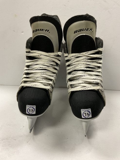 Vist Large View of Product Image Which is Used Bauer VAPOR VI Senior Hockey Skate Black Senior 7.5