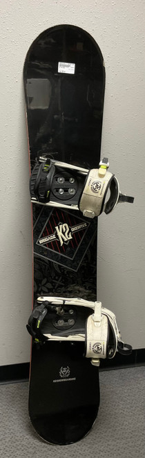 Vist Large View of Product Image Which is Used K2 BRIGADE Mens Board/Bindings Black 155 cm